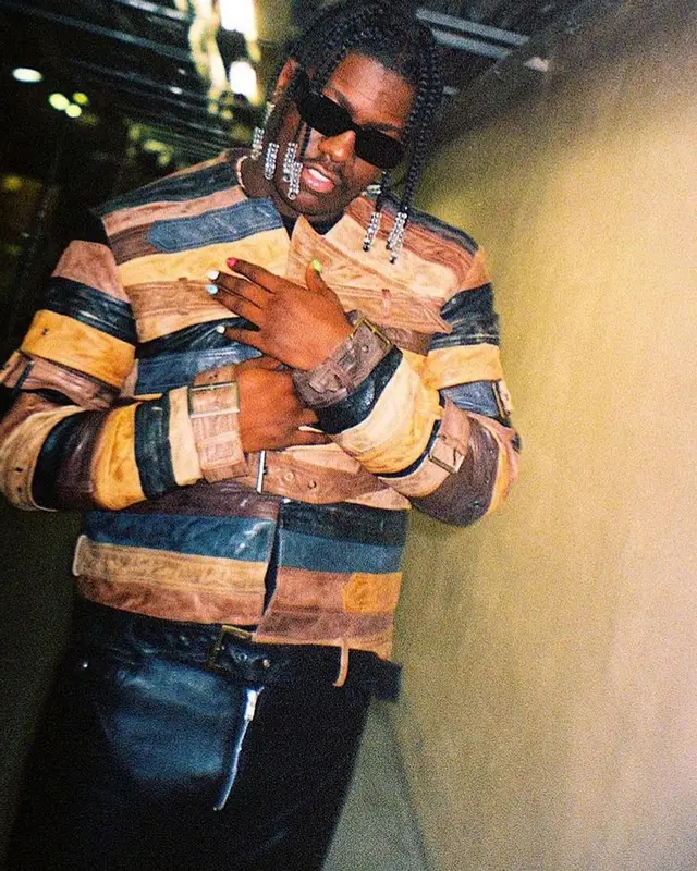 Lil Yachty outfit in Maison Margiela, Balenciaga, and H&M, 2022