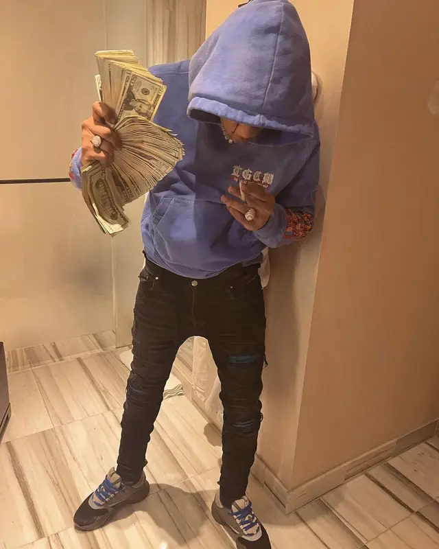 Dougie B outfit in Amiri and Dior, 2022