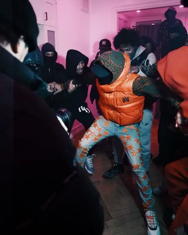 Dougie B outfit in Dior and Amiri, 2022
