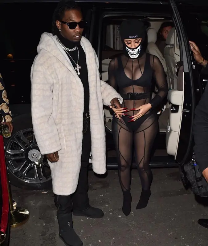 Cardi B outfit in Ecosys La, 2022