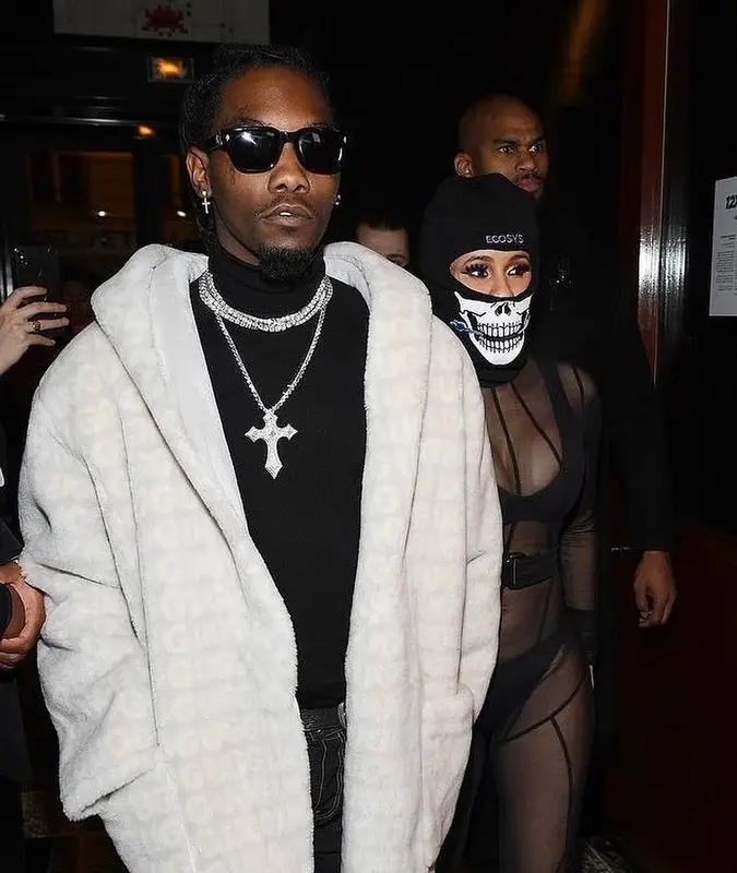 Cardi B outfit in Ecosys La, 2022