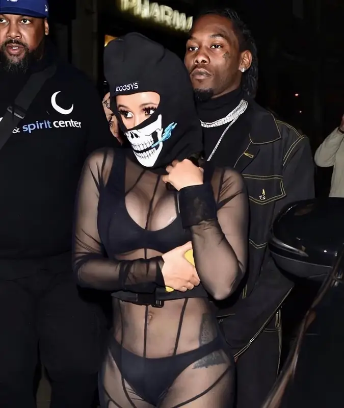 Cardi B outfit in Ecosys La, 2022