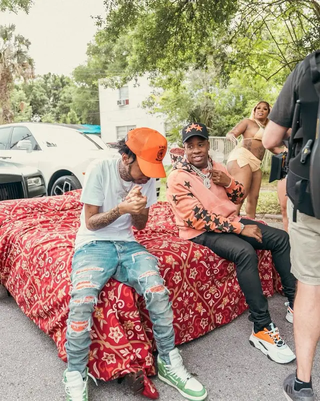 Yo Gotti outfit in Chemist, Dior, and Amiri, 2022