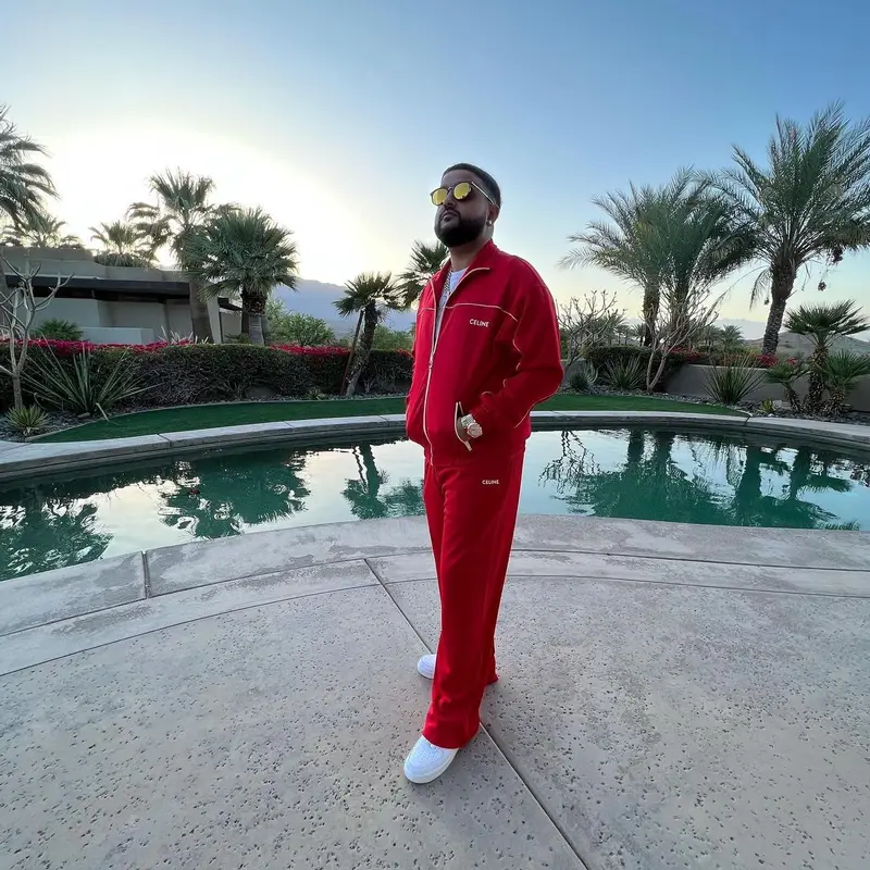Nav outfit in Celine, Nike, and Tom Ford, 2022
