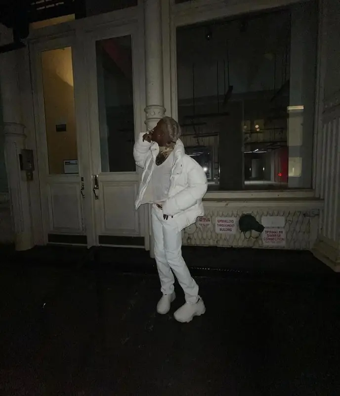 Playboi Carti outfit in Givenchy, 2022