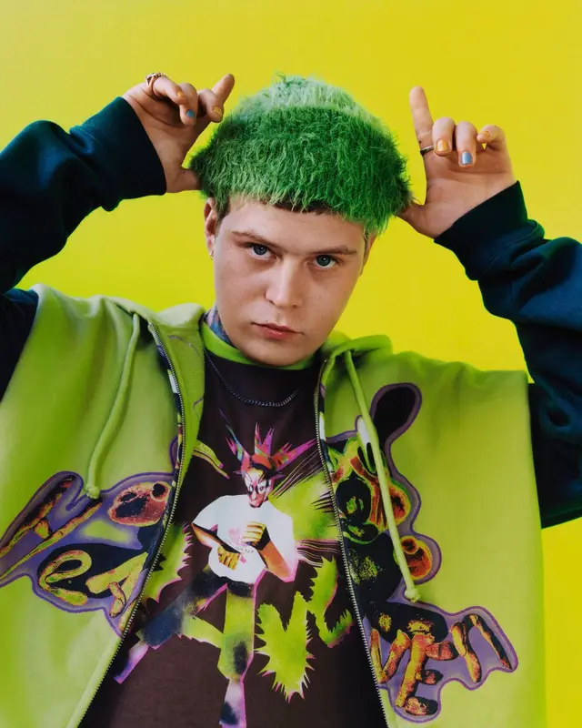 Yung Lean outfit in Marc Jacobs, 2021