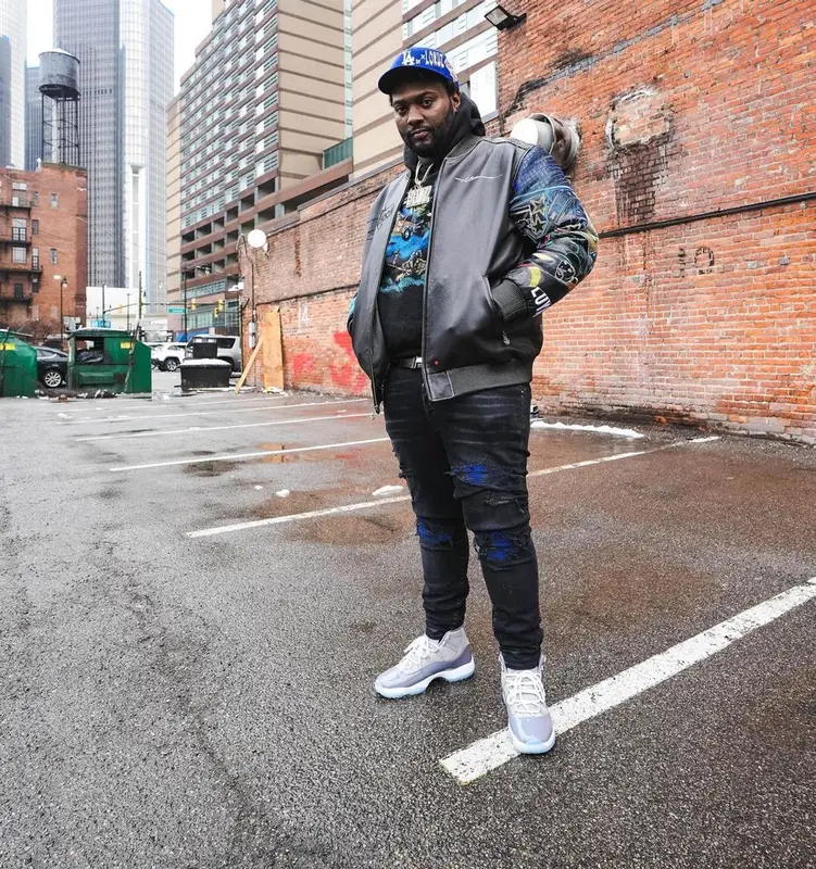 Peezy outfit in Amiri, Jordan, and Hermes, 2022