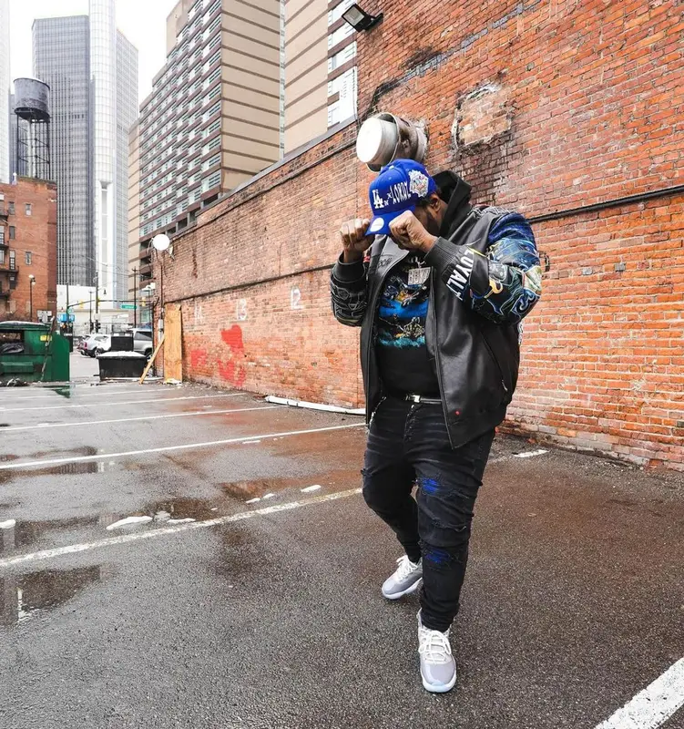 Peezy outfit in Amiri, Jordan, and Hermes, 2022