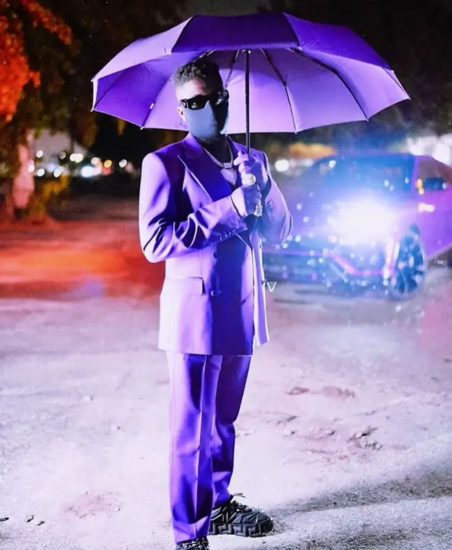 Kodak Black outfit in Dolce & Gabbana, Prada, and No Name, 2022