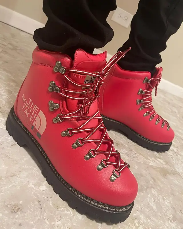 Big300 outfit in Gucci and The North Face, 2022