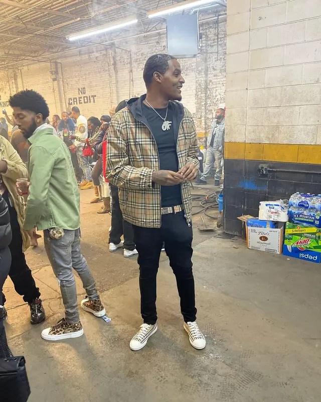 Big300 outfit in Burberry, 2021
