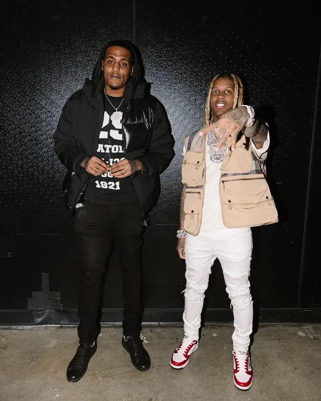 Big300 outfit in Moncler and Gucci, 2022