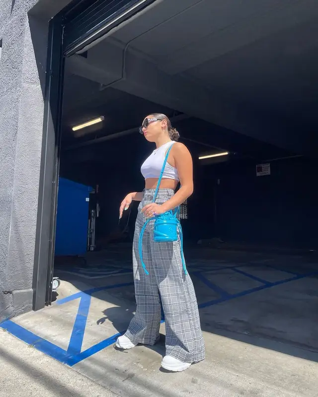 Avani Gregg outfit in Alexander McQueen, 2022