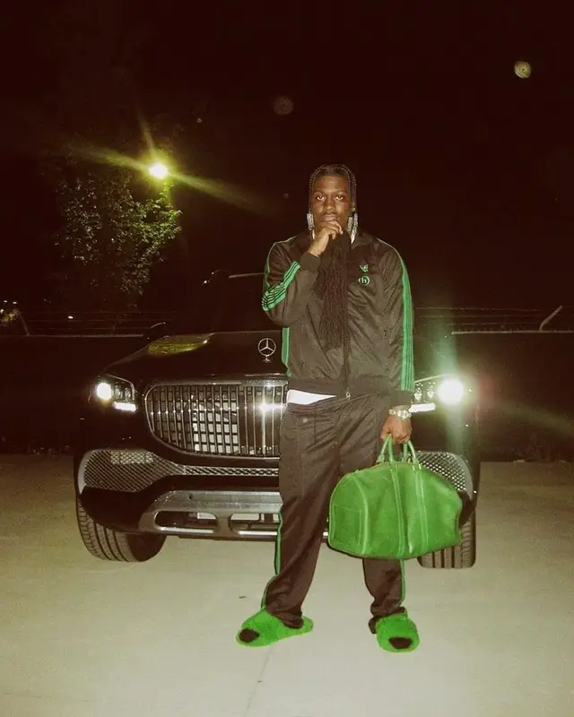 Lil Yachty outfit in Needles and Hidden, 2022
