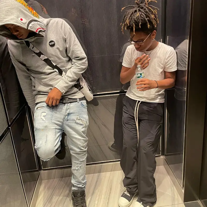 MBM Vell outfit in Bape, Ksubi, and Louis Vuitton, 2021