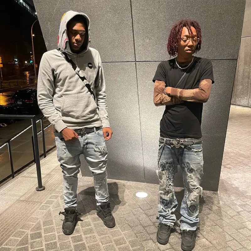 MBM Vell outfit in Bape, Ksubi, and Louis Vuitton, 2021