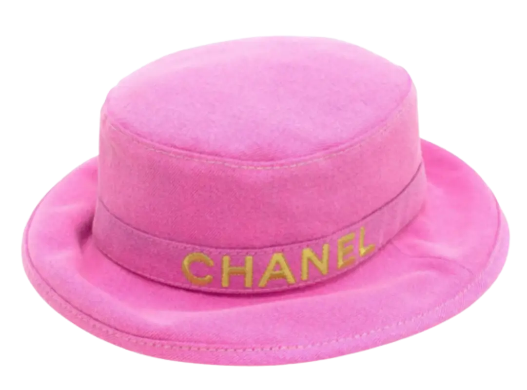 Chanel Pink Cotton Bucket Hat | WHAT'S 
