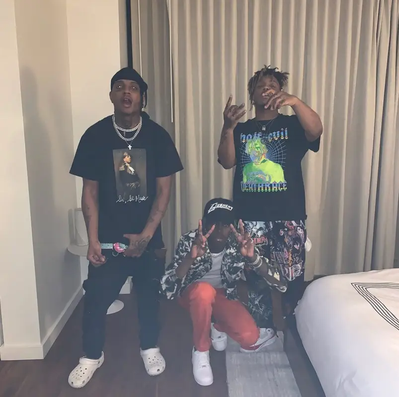 Ski Mask The Slump God outfit in Ski Mask The Slump God Merch, B.B. Simon, and Crocs, 2019