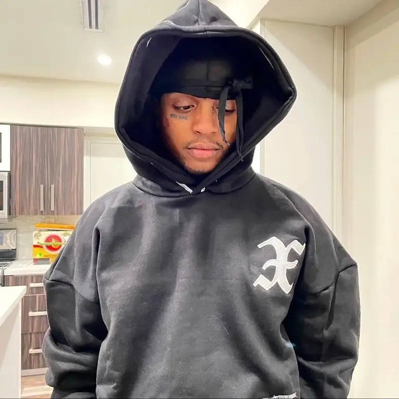 Ski Mask The Slump God outfit in ProjectX, Ksubi, and Yeezy, 2022