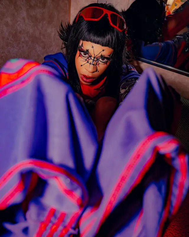 Rico Nasty outfit in Windowsen, United Nude, and Bizarre Fetish Couture, 2022