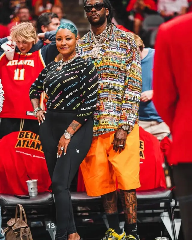 2 Chainz outfit in Balenciaga, 2022