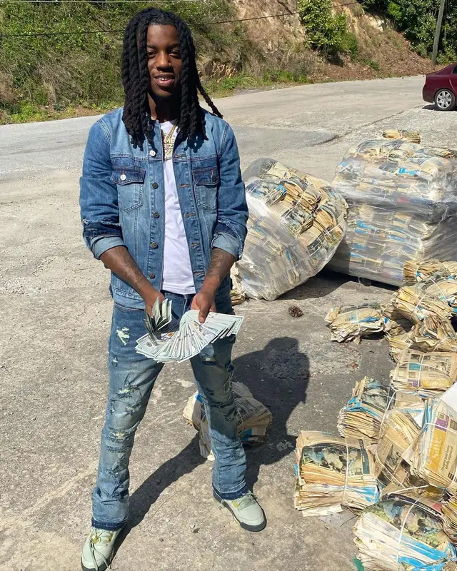 OMB Peezy outfit in Ricco Gioventu and Jordan, 2022