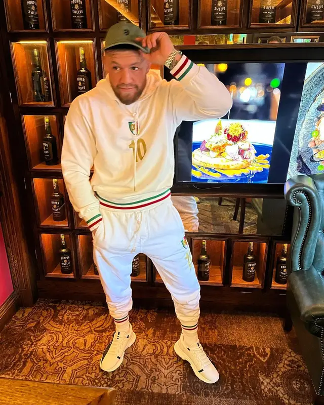 Conor McGregor outfit in Dolce & Gabbana and Givenchy, 2022