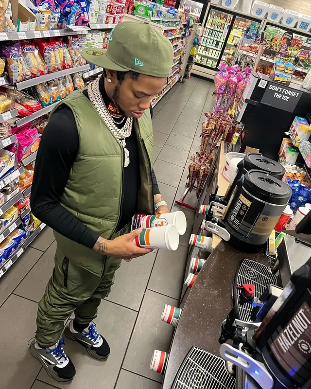 Lil Migo outfit in Sole et. Al and Dior, 2022