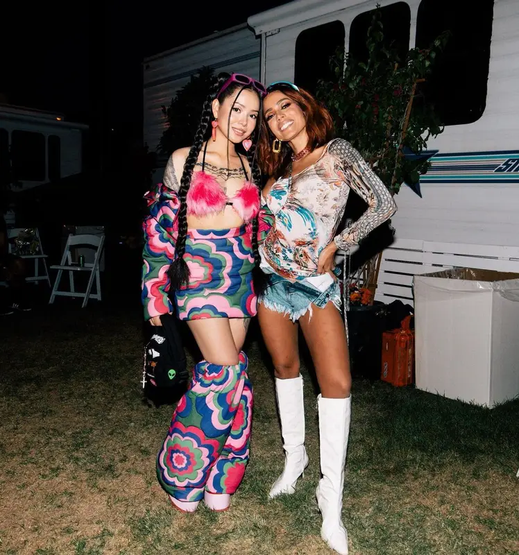 Bella Poarch outfit in Celine Kwan and Balenciaga, 2022