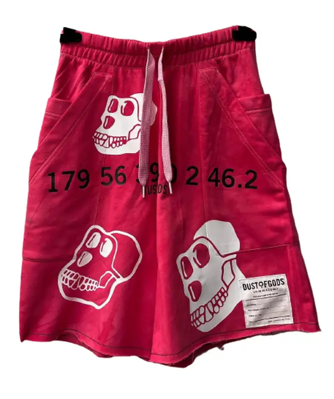 Dust Of Gods NFT Pink Shortsexclusive