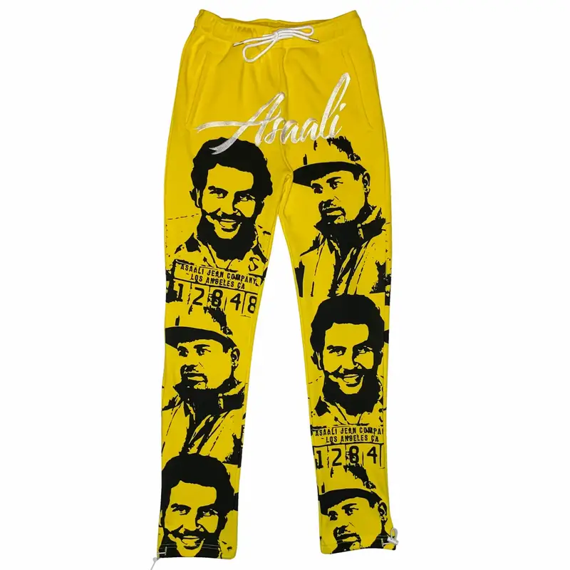 Asaali Cartel Yellow Sweat Pants $180