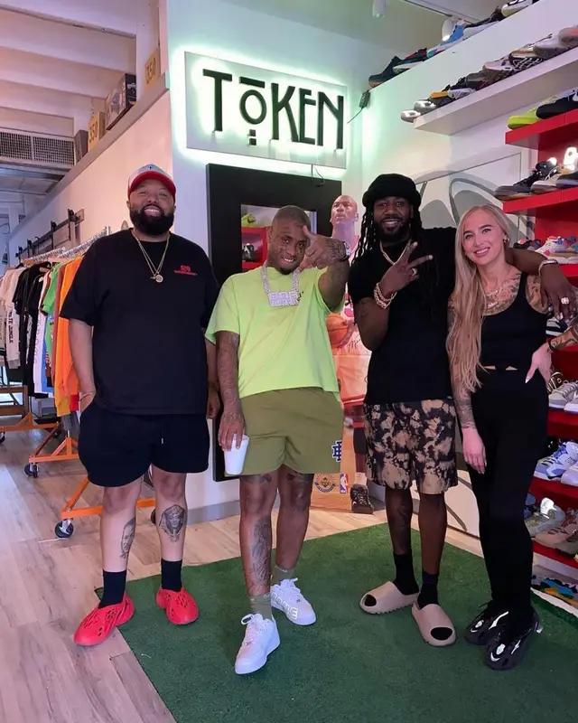 Southside outfit in Gallery Dept., Eric Emanuel, and Supreme, 2022