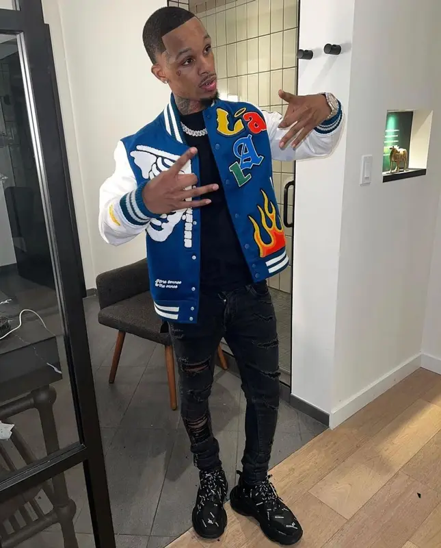 Toosii outfit in Lifted Anchors and Balenciaga, 2022