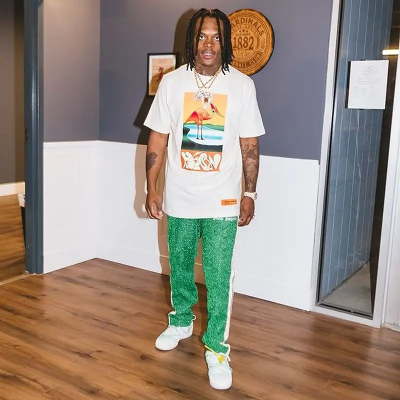 Booka 600 outfit in Heron Preston, Palm Angels, and Nike, 2022
