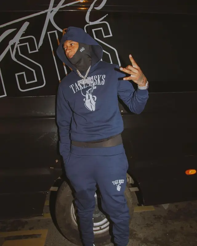Digga D outfit in Take Risks & Prosper, 2022