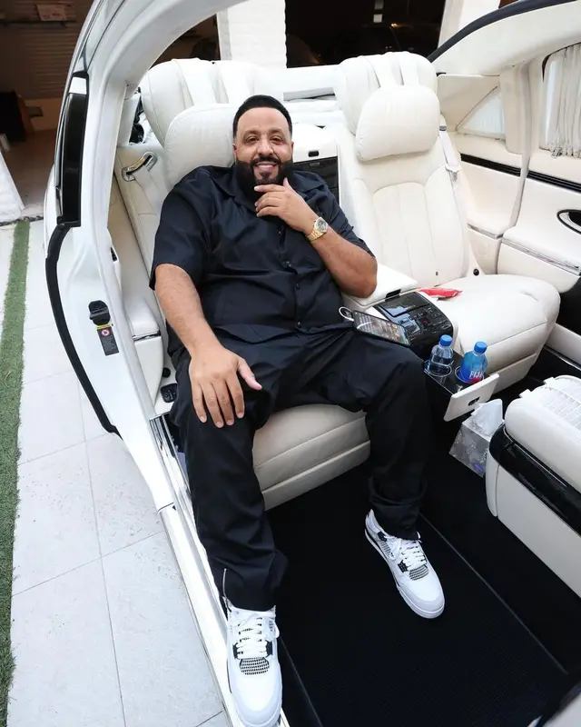 DJ Khaled outfit in Prada and Jordan, 2022