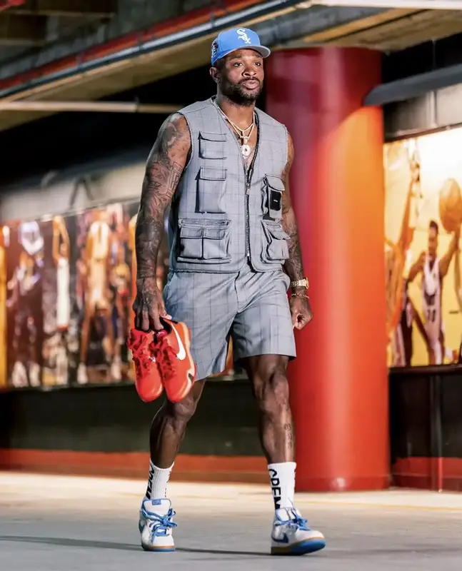 PJ Tucker outfit in Givenchy and Nike, 2022