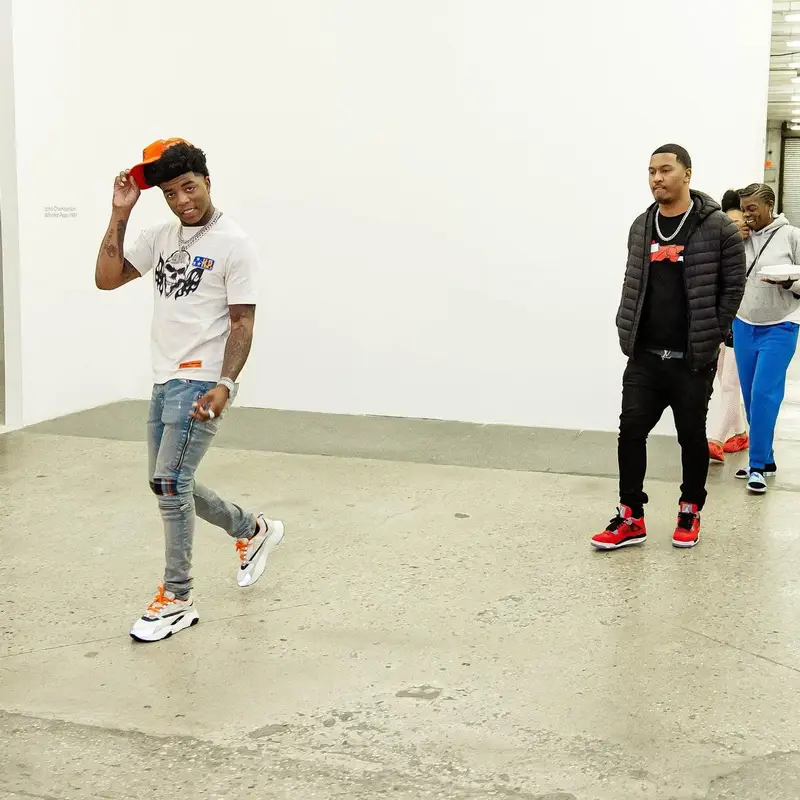 Yungeen Ace outfit in Heron Preston, Dior, and Amiri, 2022