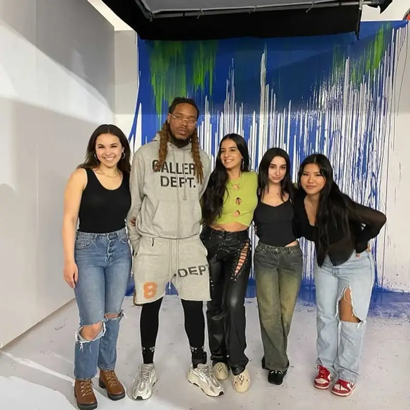 Fetty Wap outfit in Gallery Dept. and Adidas, 2022