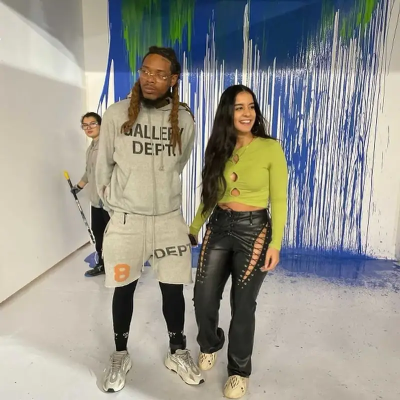 Fetty Wap outfit in Gallery Dept. and Adidas, 2022