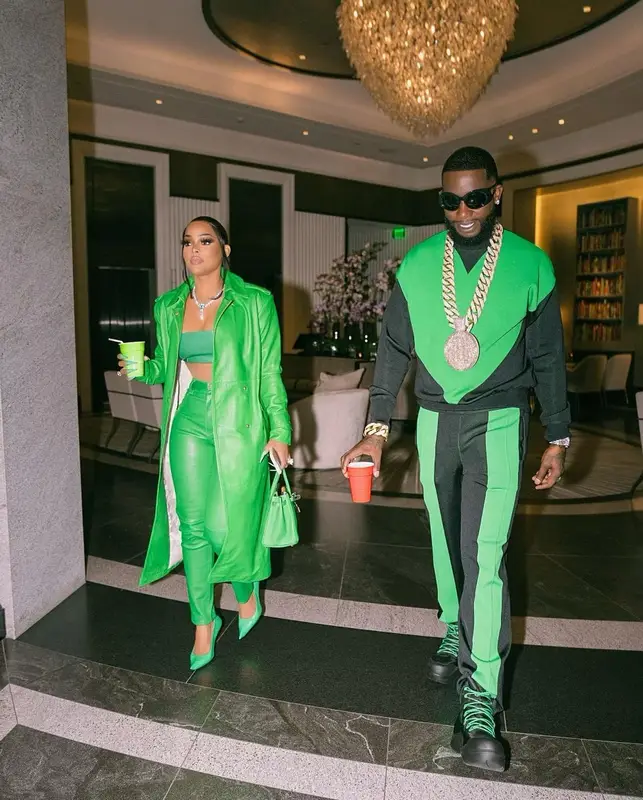 Gucci Mane outfit in Bottega Veneta and Balenciaga, 2022