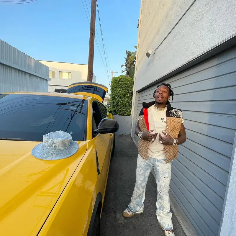 Sauce Walka outfit in Gucci, Gallery Dept., and The North Face, 2022