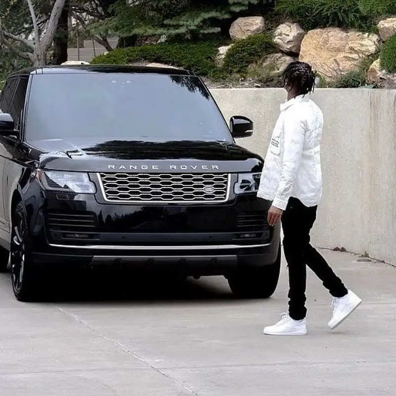 NBA YoungBoy outfit in Moncler, Amiri, and Fragment, 2022