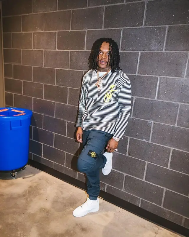 Booka 600 outfit in JW Anderson, Stone Island, and Nike, 2022