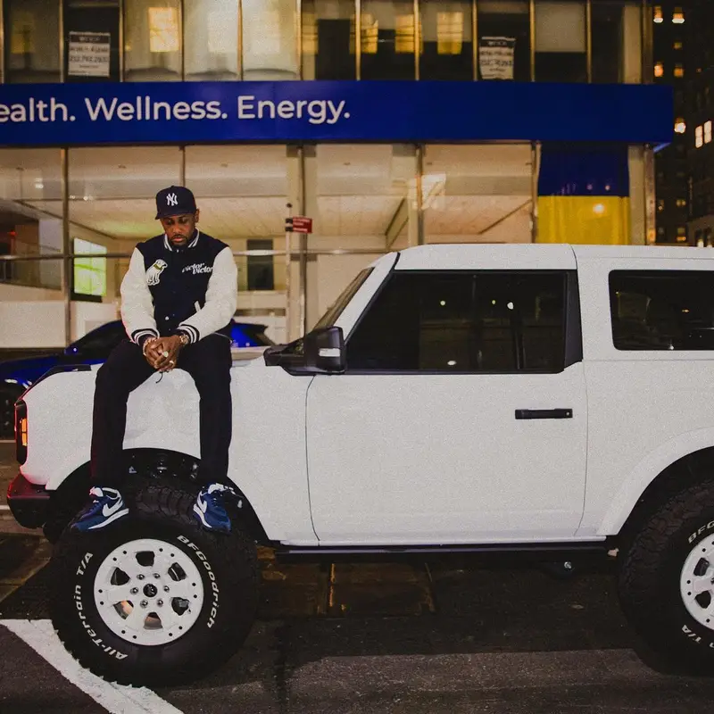 Fabolous outfit in Human Made, Nike, and New Era, 2022