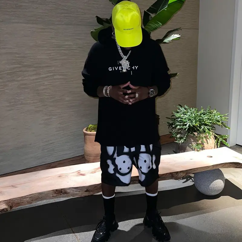 London On Da Track outfit in Prada, Givenchy, and Chito, 2022