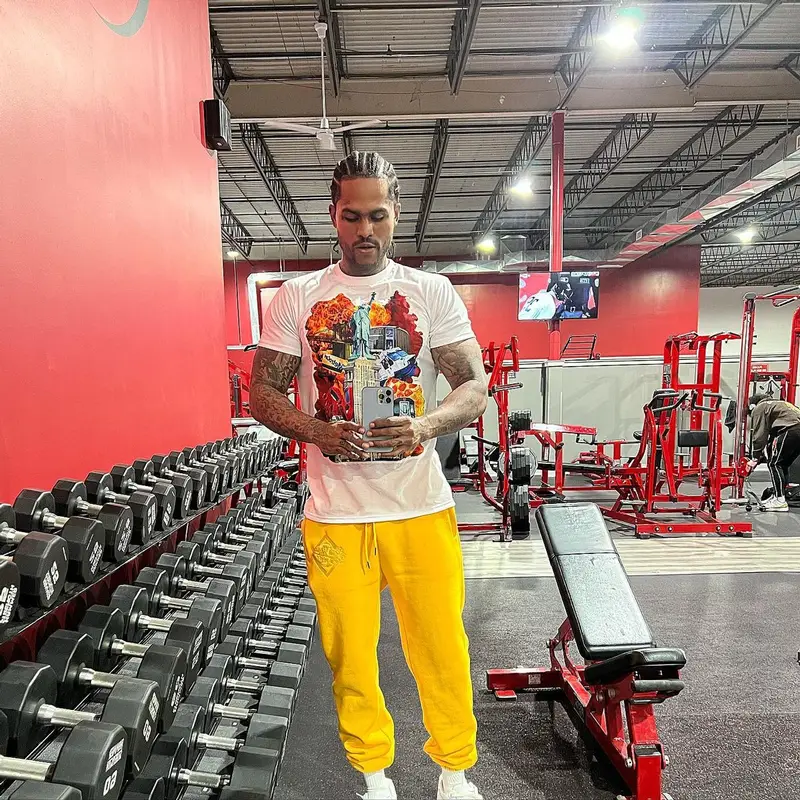 Dave East outfit in Pandemonium Clothing Club and Fear What You Don’t Know, 2022