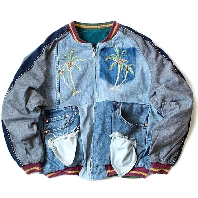 Kapital Palm Tree Denim Jacket | WHAT'S ON THE STAR?