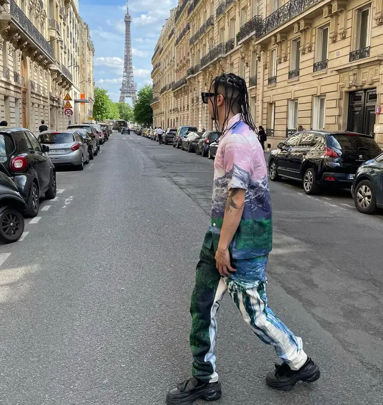 Killy outfit in Louis Vuitton, 2022
