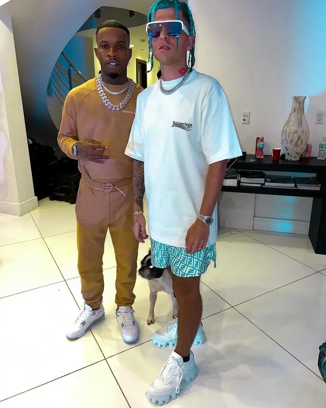 Rarri outfit in Balenciaga, Prada, and Fendi, 2021